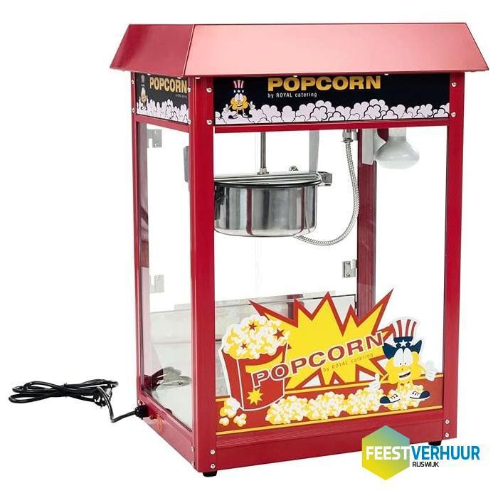 Popcornmachine te huur, Hobby en Vrije tijd, Feestartikelen | Verhuur, Gebruikt, Ophalen
