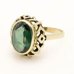 Ring - 14 karaat Geel goud Spinel, Sieraden, Tassen en Uiterlijk, Ringen, Nieuw