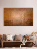 Ellis Hollering - Golden Ember Glow - XL Abstract Landscape, Antiek en Kunst
