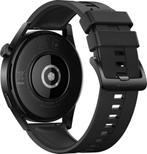 Huawei Watch GT 3 (46mm) Zwart (Zwart), Sieraden, Tassen en Uiterlijk, Smartwatches, Verzenden, Zo goed als nieuw
