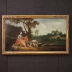 François Boucher (1703-1770) - Scena galante - cm 69x118, Antiek en Kunst, Kunst | Schilderijen | Klassiek