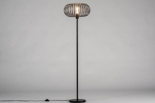Rietveld Vloerlampen - Zwart - Metaal, Huis en Inrichting, Lampen | Vloerlampen, Verzenden