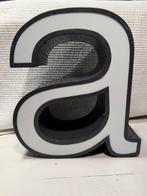 Lamp - Metaal, Plastic - Vintage winkelnaambordletter