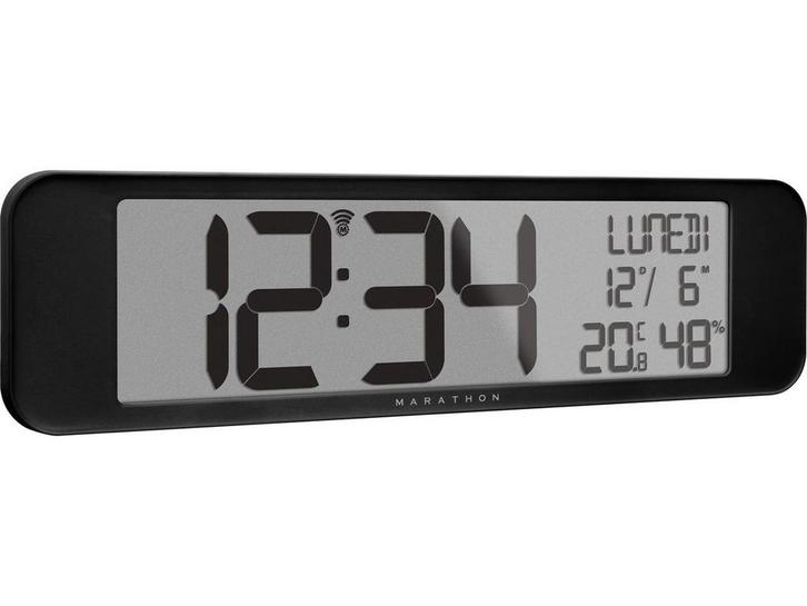 Marathon Vancouver - Radiogestuurde klok - Ultrawide scherm, Huis en Inrichting, Overige Huis en Inrichting, Nieuw, Verzenden