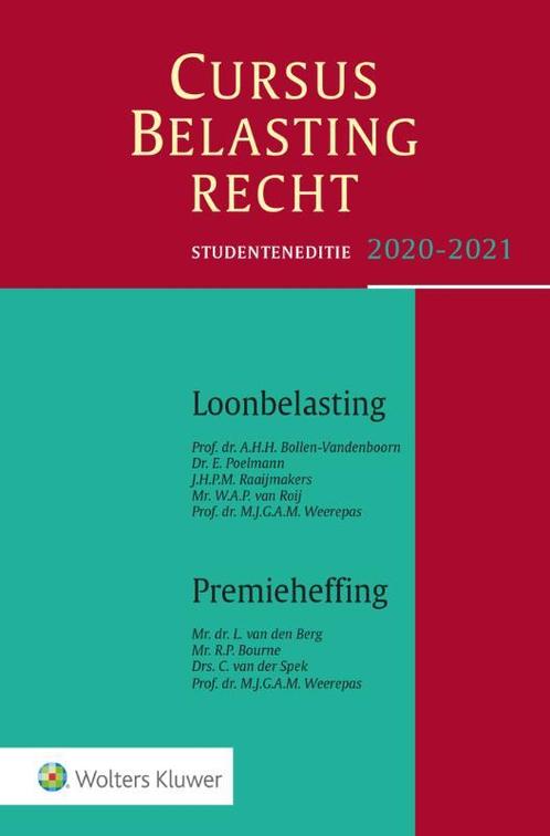 Cursus Belastingrecht Loonbelasting/Premieheffing 2020-2021, Boeken, Wetenschap, Zo goed als nieuw, Verzenden