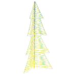 vidaXL Kerstboom met 160 LED Warmwit 150 cm PET, Verzenden, Nieuw