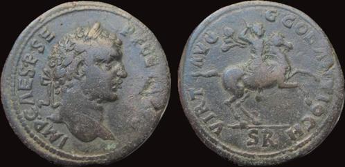 198-212ad Pisidia Antioch Pisia Geta as Augustus Ae medal..., Postzegels en Munten, Munten | Europa | Niet-Euromunten, Verzenden