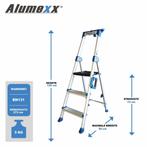 Huishoudtrap Alumexx UP 3, Doe-het-zelf en Verbouw, Ladders en Trappen, Nieuw, Trap, Minder dan 2 meter, Verzenden