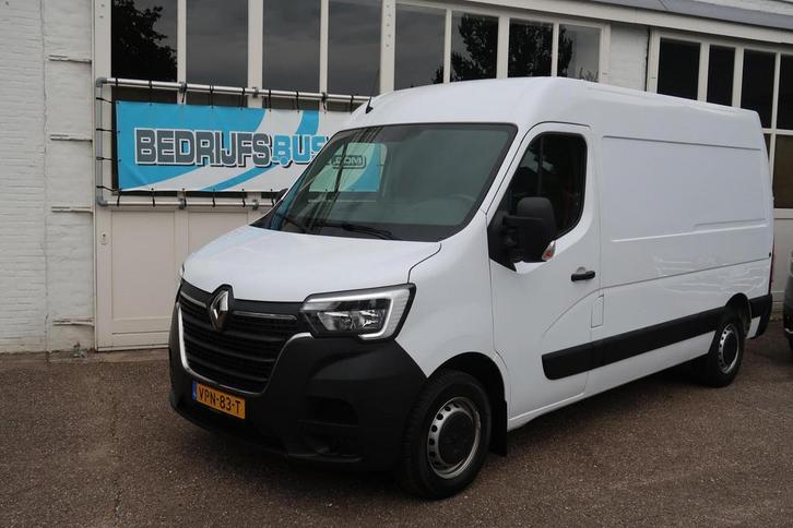 Renault Master 135PK L2H2 EDITION 1eEig, Camera, Cruise, PDC, Auto's, Bestelauto's, Lease, Zwart, Handgeschakeld, Wit, Financial lease