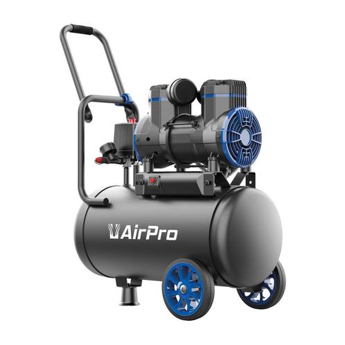 AirPro Compressor olievrij 2pk 24L tank, Doe-het-zelf en Verbouw, Gereedschap | Overige machines, Nieuw, Verzenden