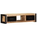 vidaXL Tv-meubel 100x30x25 cm massief ruw mangohout, Huis en Inrichting, Kasten | Televisiemeubels, Verzenden, Nieuw, Overige houtsoorten