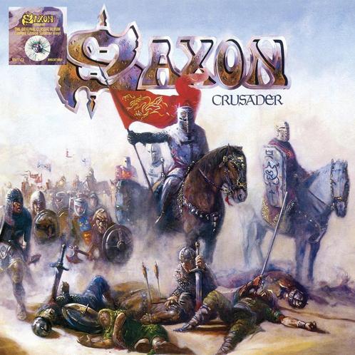 Saxon - Crusader (Coloured Vinyl), Cd's en Dvd's, Vinyl | Overige Vinyl, Verzenden