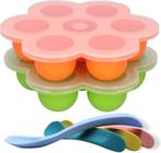 HI NATURE™ Babyvoeding bewaarbakjes set - Baby bakjes met 4, Ophalen of Verzenden, Zo goed als nieuw