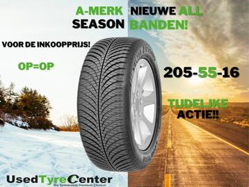 Nieuwe All Season banden A-merk | Inkoopprijs! | 205/55/16 beschikbaar voor biedingen