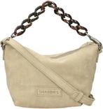 Shabbies Amsterdam Crossbodytas - Beige - Suède, Verzenden, Nieuw