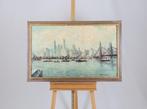 Toon Verplak (1901-1966) - Gezicht op New York, Antiek en Kunst