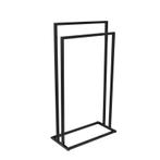 Handdoekenrek Mat Zwart | 45cm | Nieuw | Scherpe Prijs, Ophalen of Verzenden, Nieuw, Zwart, Handdoekenrek