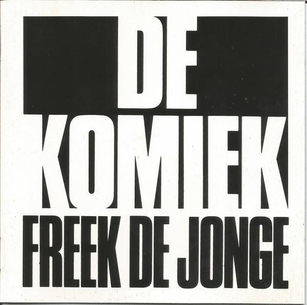 cd - Freek De Jonge - De Komiek, Cd's en Dvd's, Cd's | Overige Cd's, Zo goed als nieuw, Verzenden