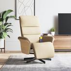 vidaXL Fauteuil verstelbaar met voetensteun stof, Huis en Inrichting, Fauteuils, Verzenden, Nieuw
