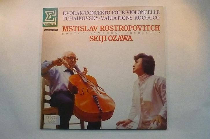 Dvorak - Concerto pour violincelle / Mstislav Rostropovitch, Cd's en Dvd's, Vinyl | Klassiek, Zo goed als nieuw, Verzenden