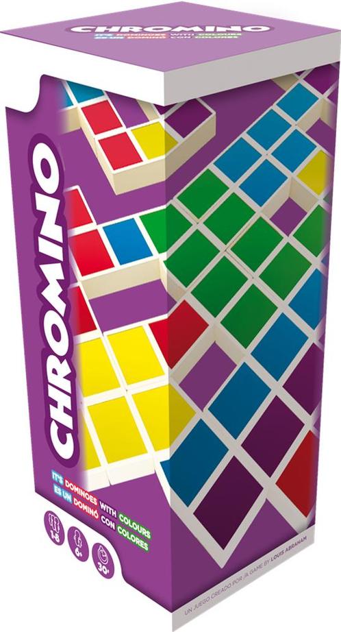Chromino | Zygomatic - Gezelschapsspellen, Hobby en Vrije tijd, Gezelschapsspellen | Bordspellen, Nieuw, Verzenden