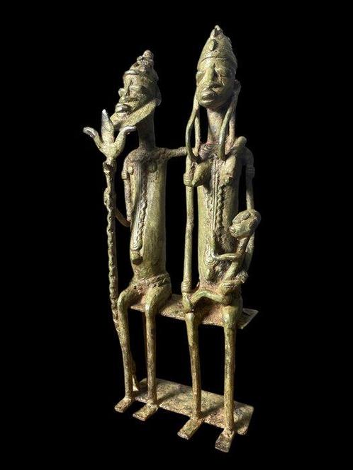 Voorouder paar - Dogon - Mali (Zonder Minimumprijs), Antiek en Kunst, Kunst | Niet-Westerse kunst