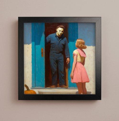 Le Yack (1972) - Halloween en plein jour – Signé à la main, Antiek en Kunst, Kunst | Schilderijen | Modern
