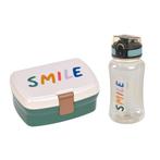 Lässig Lunch Set Little Gang Smile milky/ocean green (Lunch, Kinderen en Baby's, Verzenden, Nieuw