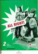 All Right! versie 1 en 2 Methode engels Middelbare school, Ophalen of Verzenden, Engels, Zo goed als nieuw, VMBO