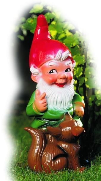 Tuinkabouter met vos, Tuin en Terras, Tuinbeelden, Nieuw, Verzenden