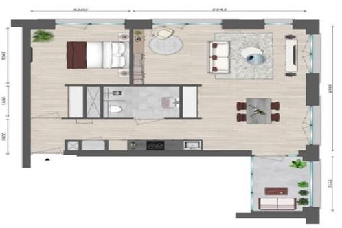Appartement Laakweg in Den Haag, Huizen en Kamers, Huizen te huur, Via bemiddelaar, Den Haag, Appartement
