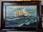 E. Schultz (XIX-XX) - Segelschiff auf hoher See