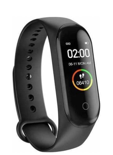 ras een miljard Hervat ≥ Smart Bracelet M4 - Fitbit - Hartslagmeter Horloge - Stappen —  Smartwatches — Marktplaats