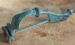 Oud-Romeins, Keizerrijk Brons Trompet fibula - 6.5 cm, Antiek en Kunst