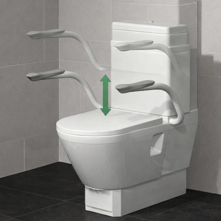 Elektrisch verstelbaar toilet voor ouderen en mindervaliden, Huis en Inrichting, Badkamer | Complete badkamers, Nieuw, Verzenden