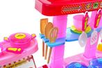Kinderkeuken - speel keuken met keukengerei & keukenappar..., Kinderen en Baby's, Speelgoed | Speelkeukens, Ophalen of Verzenden