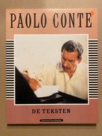 Paolo Conte - De Teksten - Liederen en Gedichten, Verzamelen, Ophalen of Verzenden, Zo goed als nieuw, Boek, Tijdschrift of Artikel
