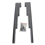 V8 Aluminium Finned bougiekabel geleiders zwart, Ophalen of Verzenden, Nieuw