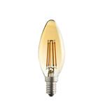 E14 LED lamp | Kaarslamp 3-staps dimbaar | 4W 2500K Warm Wit, 30 tot 60 watt, Led-lamp, Verzenden, E14 (klein)