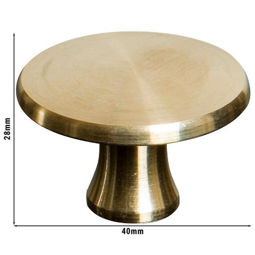 GGM Gastro | STAUB | Knop - Rond - 40mm - Messing | 1004275, Huis en Inrichting, Keuken | Bestek, Nieuw, Verzenden