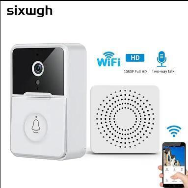 Deurbel/camera, Huis en Inrichting, Deurbellen, Draadloos, Nieuw, Ingebouwde camera, Compatibel met smartphone, Bewegingsdetectiesensor