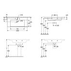 Wastafel Villeroy & Boch Subway 3.0 100x47x16.5cm Wit Alpin, Ophalen of Verzenden, Nieuw