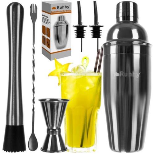 Ruhhy 6-delige Bartender Set: Perfecte Cocktails Elke Keer, Huis en Inrichting, Keuken | Keukenbenodigdheden, Nieuw, Ophalen of Verzenden
