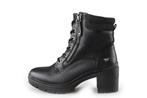 Mustang Veterboots in maat 39 Zwart | 10% extra korting, Verzenden, Zwart, Overige typen, Zo goed als nieuw