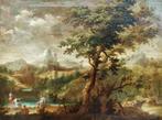 Marco Ricci (1676-1729) - Paysage aux pêcheurs, Antiek en Kunst, Kunst | Schilderijen | Klassiek