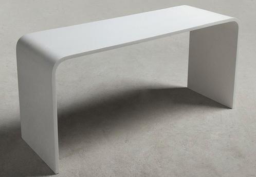 Ideavit Solidtondo badkamer tafel 30x90 mat wit, Doe-het-zelf en Verbouw, Sanitair, Ophalen of Verzenden