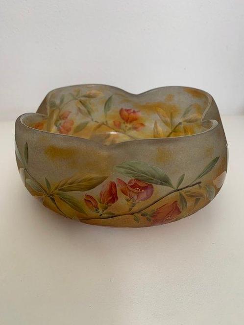Daum Frères - daum - Schaal - art nouveau schaal - Glas, Antiek en Kunst, Antiek | Meubels | Stoelen en Banken