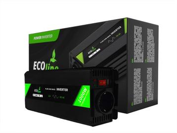 Omvormer 12V Naar 220V / 230V - 1000w  - Zuivere sinus beschikbaar voor biedingen