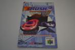 Rush 2 Extreme Racing USA (N64 EUR MANUAL), Zo goed als nieuw, Verzenden