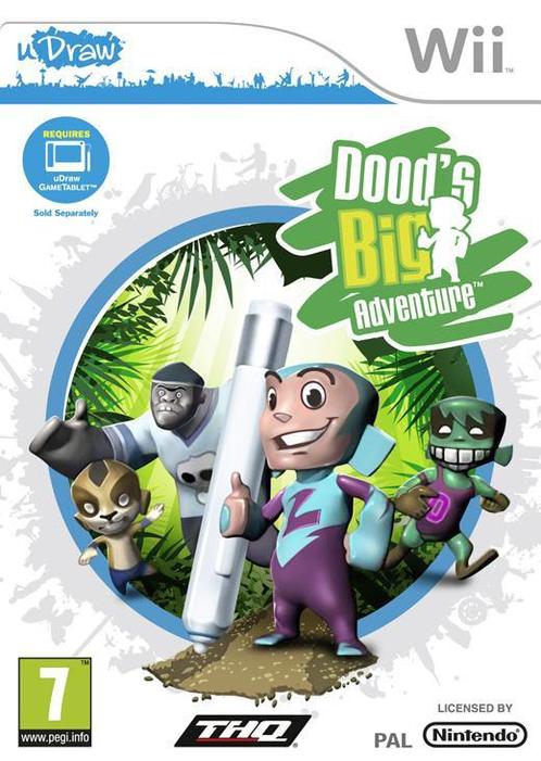 U Draw Krabbels Grote Avontuur Wii Morgen in huis!, Spelcomputers en Games, Games | Nintendo Wii, 1 speler, Zo goed als nieuw